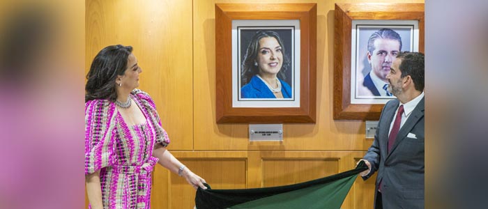 Caterina Costa de García, la primera mujer en la galería de expresidentes CIG
