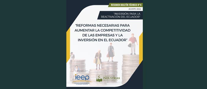 Reformas necesarias para aumentar la competitividad de las empresas y la inversión en el Ecuador