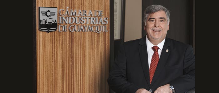 Francisco Jarrin, presidente electo de la Cámara de Industrias de Guayaquil